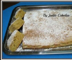 Bolo 3 aromas (amêndoa, laranja e canela)