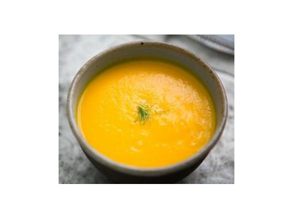 Sopa de Cenoura e Gengibre