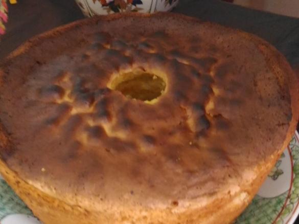 Pão de ló de limão da minha avó