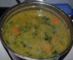 Sopa de espinafre sem batata