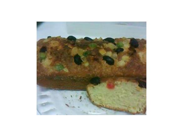 Bolo de claras com leite de côco