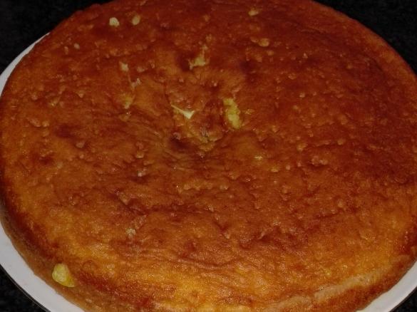 Bolo encharcado de laranja