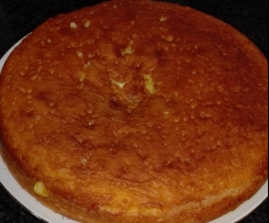 Bolo encharcado de laranja