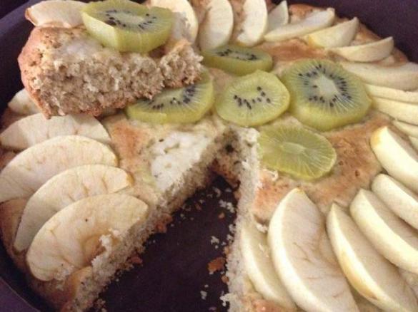 Variante de Tarte de Maçã - SEM GLÚTEN, SEM LATICÍNIOS