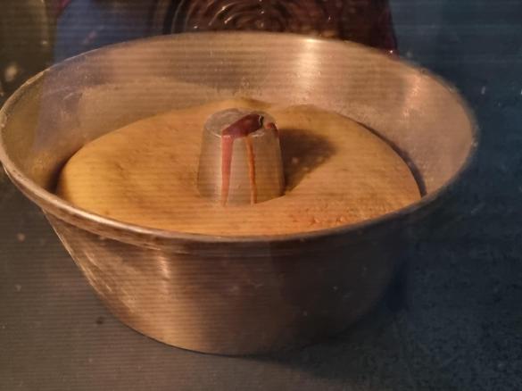 Bolo de banana e iogurte