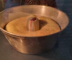 Bolo de banana e iogurte