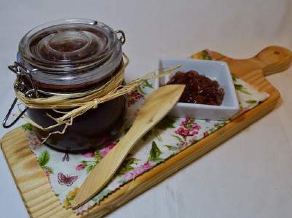 Compota de cebola roxa