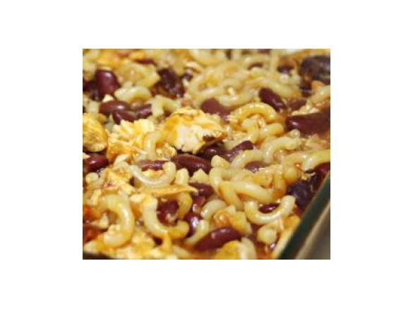 Baked Beans com Massa