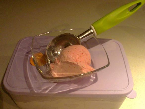 Gelado Cremoso Morango - Variante Espuma