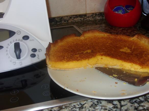 Tarte laranja húmida