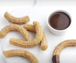 Churros com Chocolate Quente