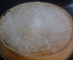Tarte de chila e amendoa