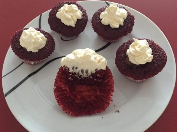 Cupcakes red velvet