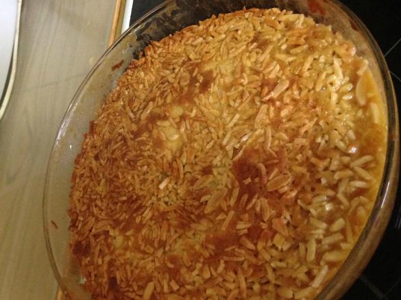 A minha tarte de Amêndoa