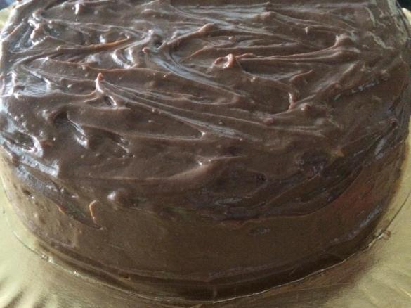 Bolo de chocolate recheado