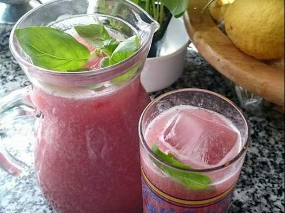 Néctar de melão e morango