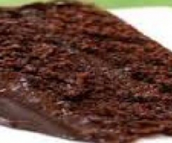 Cassata chocolate e bolacha maria/ amêndoa moída