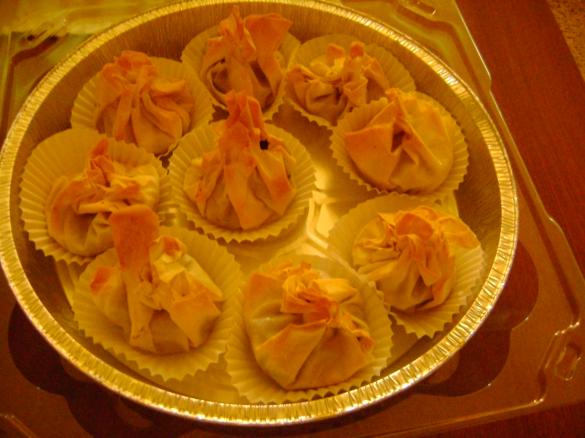 Cestinhos de Morçela ou Alheira em massa Filo