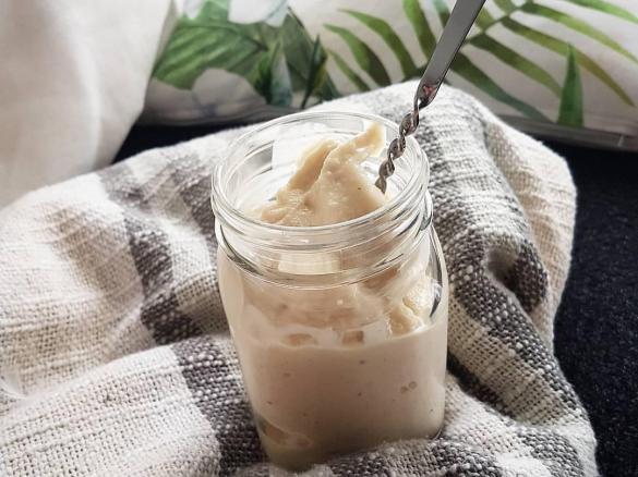 Gelado de Banana, Iogurte e Bebida de Amêndoa