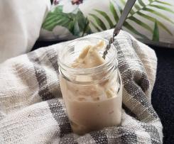 Gelado de Banana, Iogurte e Bebida de Amêndoa