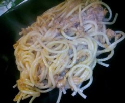 Esparguete com Atum Molhadinho