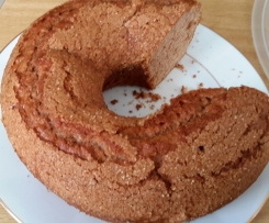 Variante Bolo de banana e canela com crosta de açucar