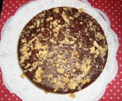 Bolo de mel e amêndoas