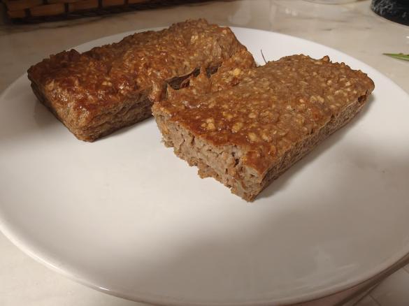 Pequeno almoço de aveia completo