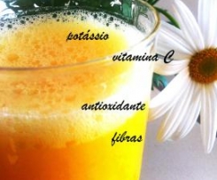 Néctar de tangerina e laranja 