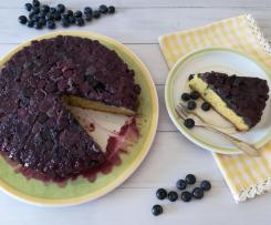 Bolo de Courgette e Mirtilos