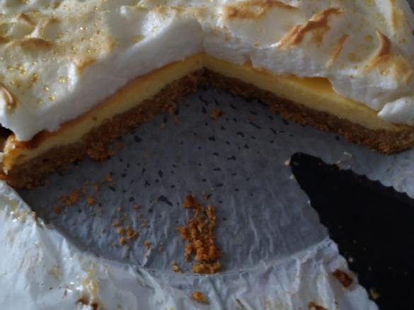 Variante Tarte merengada de lima