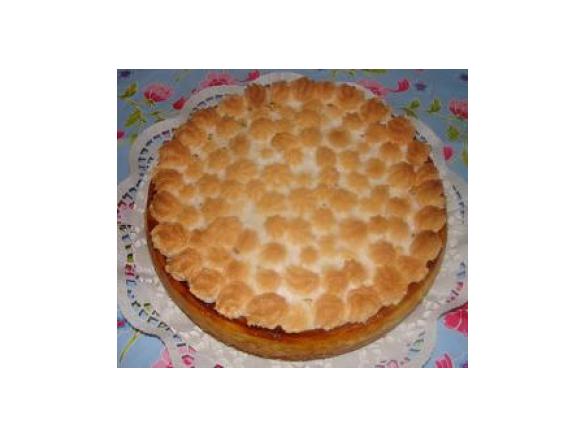 Semifrio suculento de pêssego