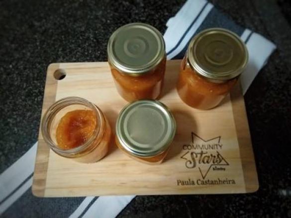 Doce de Aproveitamento Limão, Cenoura, Courgete e Gengibre