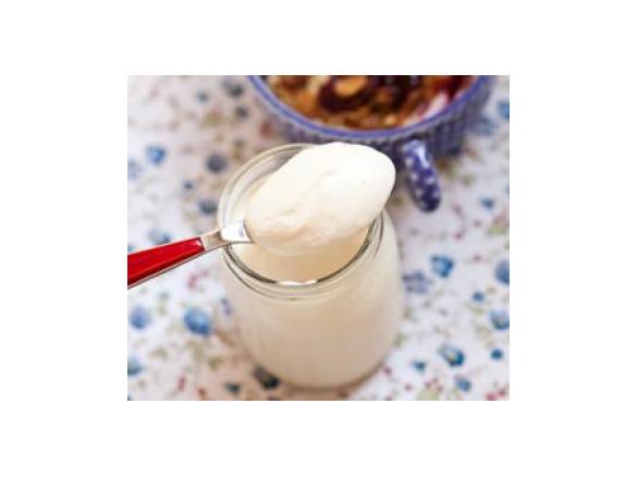 Iogurte com bolacha maria