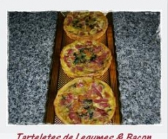 Tarteletes de Legumes & Bacon