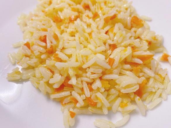 O meu Arroz de Cenoura