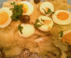 Bacalhau à Gomes de Sá especial