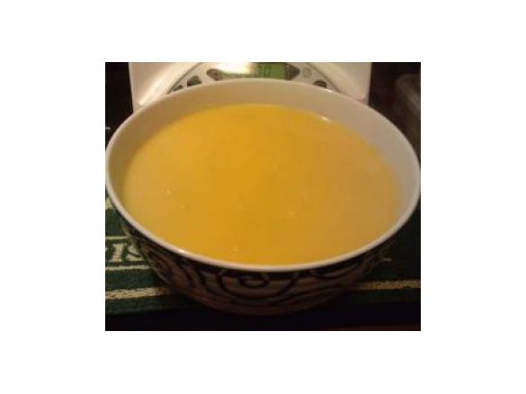 creme de cenoura com couve