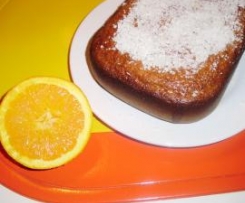 Bolo Banana-laranja