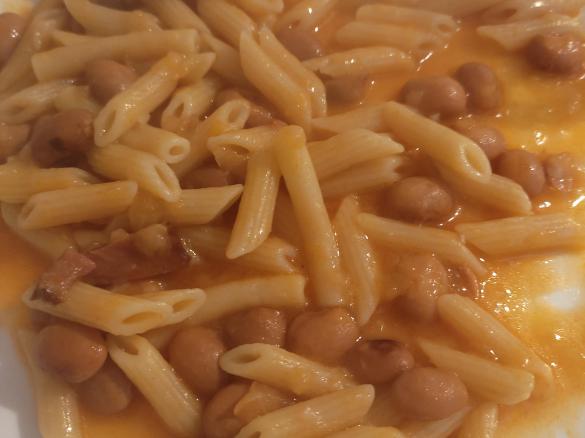 Massa com Feijão