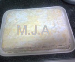 Bolo de Nozes com creme de Manteiga - Rec. do Livro Doces e Sobremesas mas com creme de manteiga