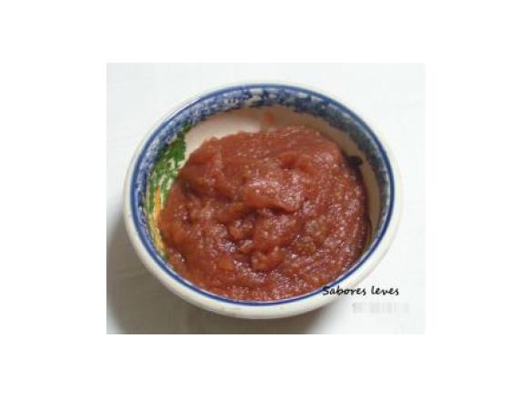 Compota de maçã e pera sem açucar