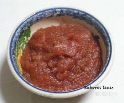 Compota de maçã e pera sem açucar