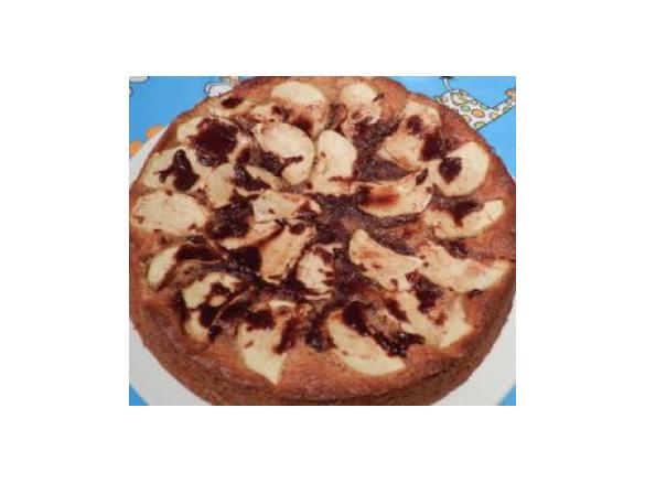 Bolo de Maçã Escadinavo