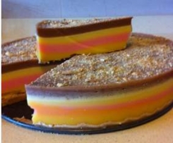 Semi frio de pudim boca doce