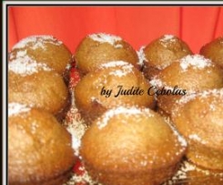 Queques de cenoura, baunilha e canela