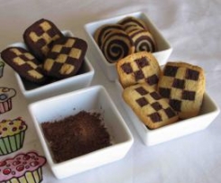 Bolachas branco e negro