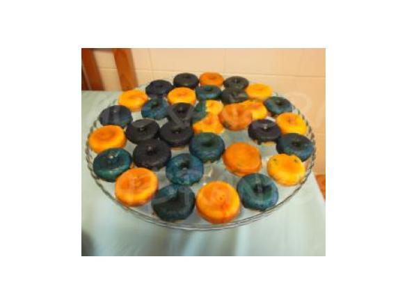 Baby Donuts com Glacê