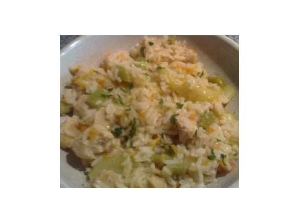 Arroz de soja com legumes