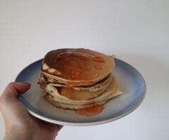 Panquecas de farinha espelta sem lactose